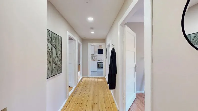 Möblierte 3‑Zimmer‑Wohnung, Berlin